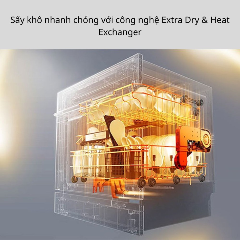 Máy rửa bát Bosch serie 4 SMS4HTI03E - Hàng chính hãng