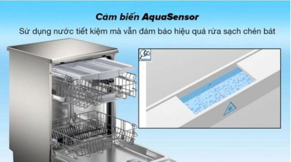 Máy rửa bát Bosch SMS6ZCI02P - Hàng chính hãng