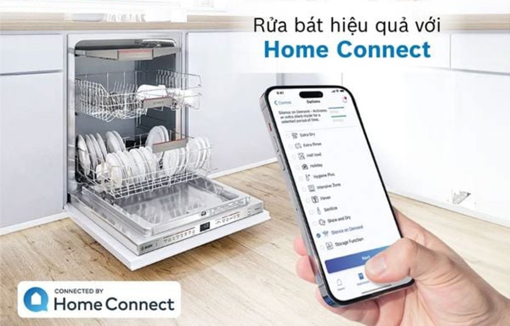 Máy rửa bát Bosch SMS6ZCI02P - Hàng chính hãng