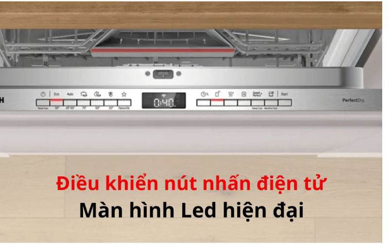  Điều khiển bằng nút nhấn điều chỉnh chức năng kết hợp màn hình LED hiển thị,