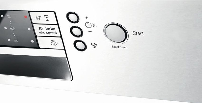 Bảng điều khiển của máy rửa bát Bosch SPS25CI03E
