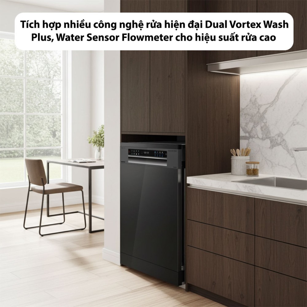 Máy rửa bát GrandX SMS8GX87B - Hàng chính hãng