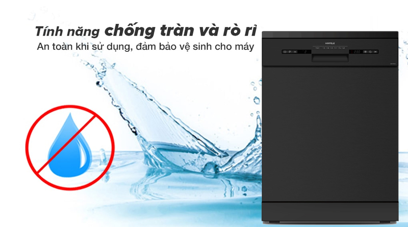 Chức năng chống tràn và rò rỉ nước, đảm bảo an toàn trong quá trình hoạt động