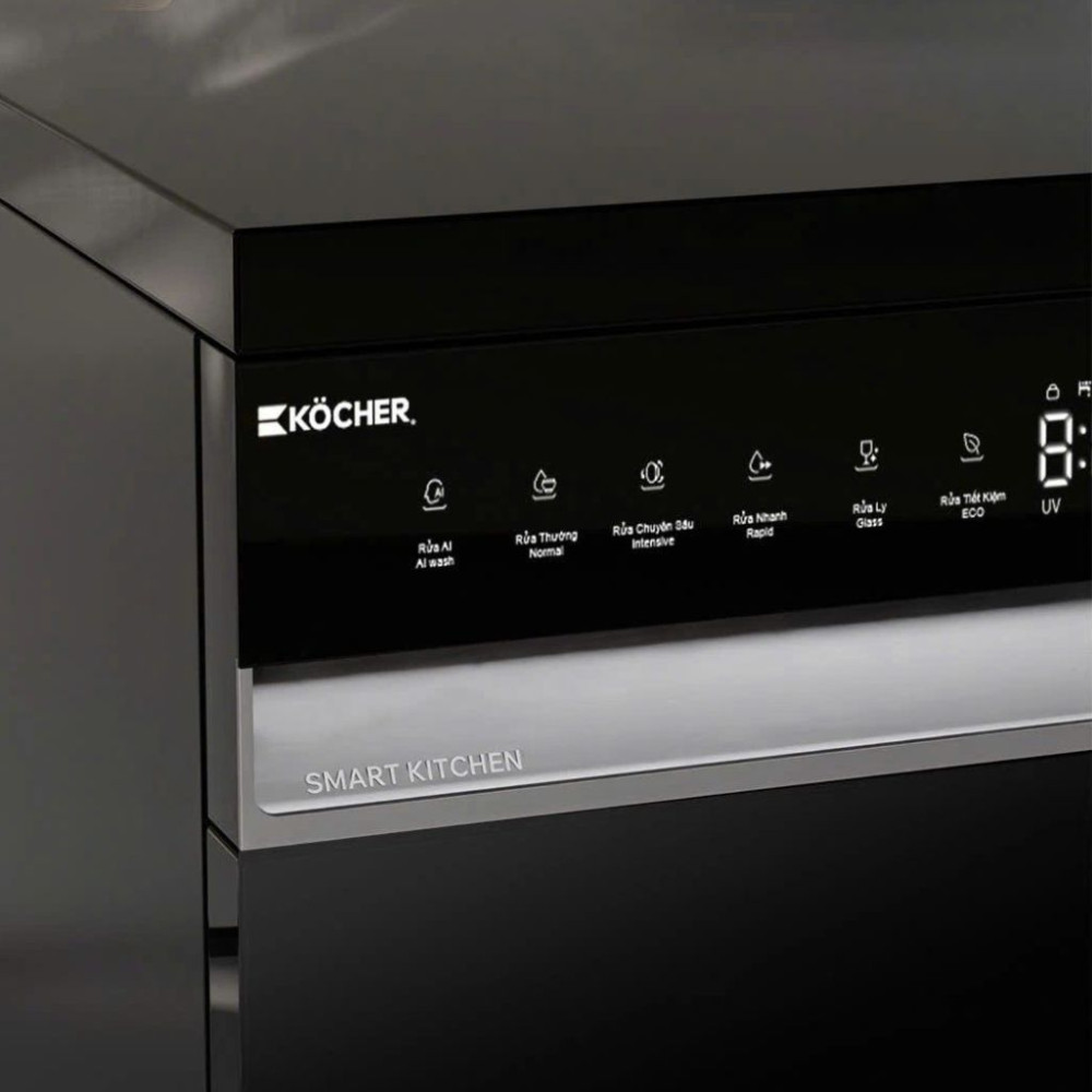 Máy rửa bát Kocher X15 Smart AI - Hàng chính hãng