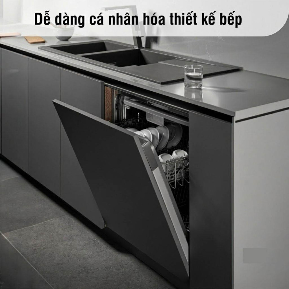 Máy rửa chén âm tủ Malloca MDW14-7713AD - Hàng chính hãng