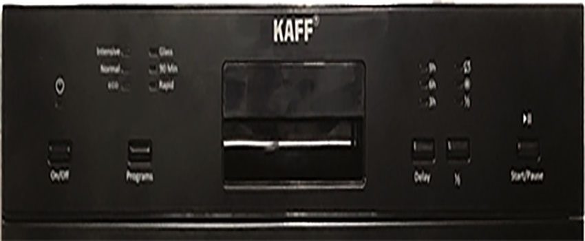 Bảng điều khiển của Máy rửa bát âm tủ Kaff KF-BDWSI12.6