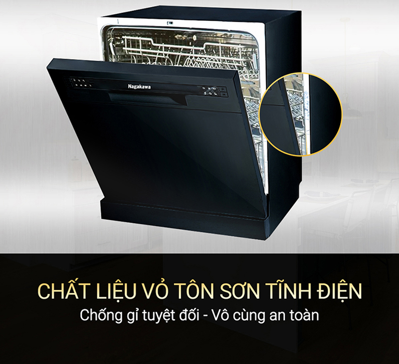 Chất liệu cấu tạo cao cấp tạo độ bền cho máy