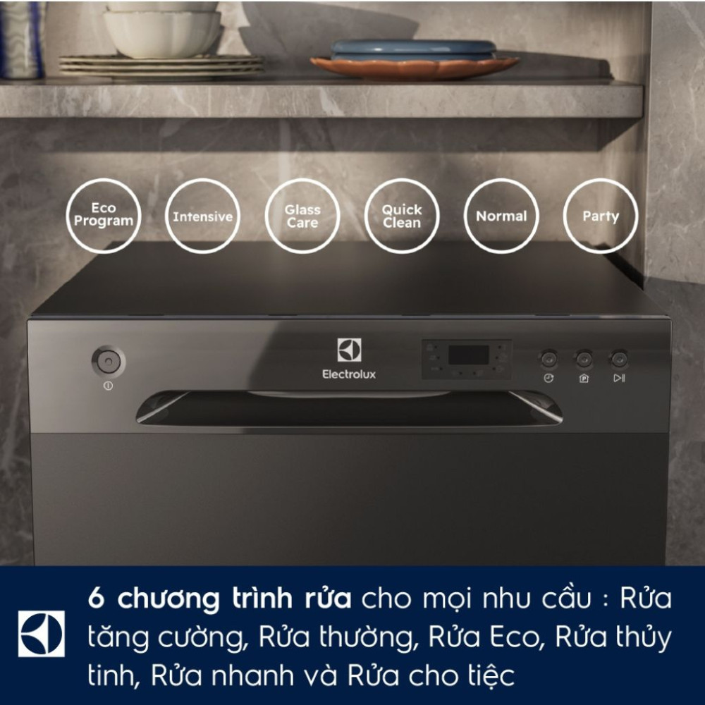 Máy rửa bát để bàn Electrolux EFC1660MB - Hàng chính hãng