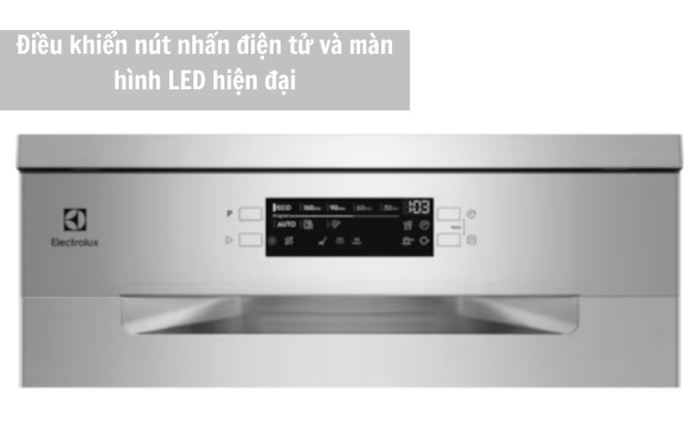 bảng điều khiển nút nhấn dễ dàng thao tác và điều chỉnh theo mong muốn