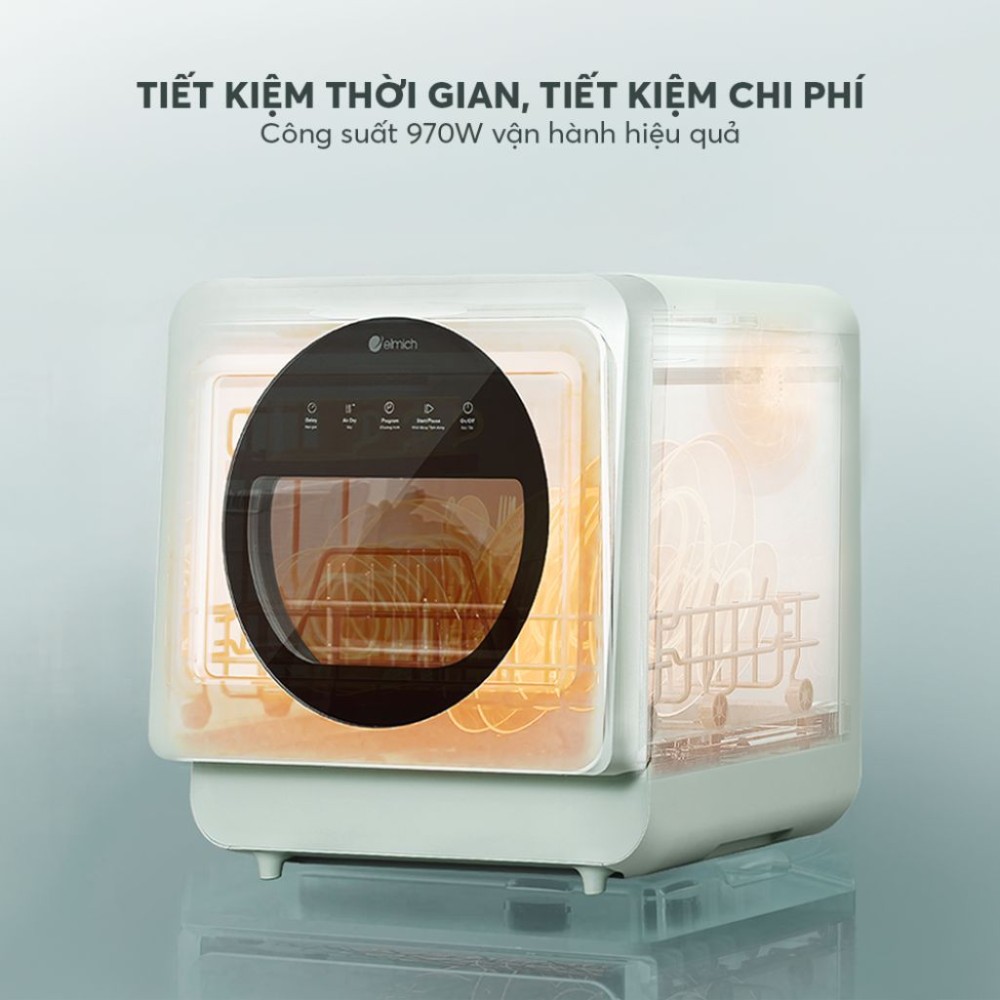 Máy rửa bát Elmich DWE9382 - Hàng chính hãng
