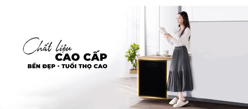 Chất liệu cấu tạo cao cấp tạo độ bền cao cho máy