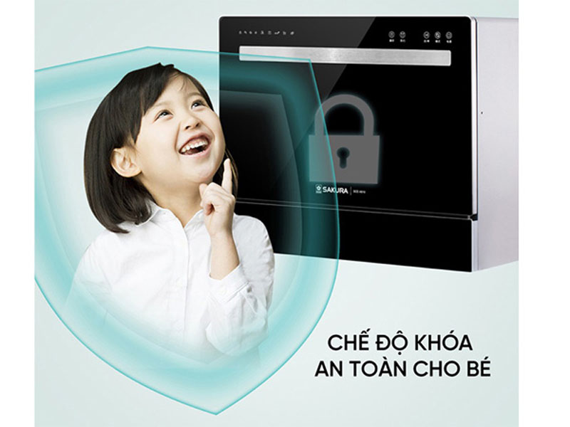 Khóa trẻ em đảm bảo an toàn trong quá trình hoạt động