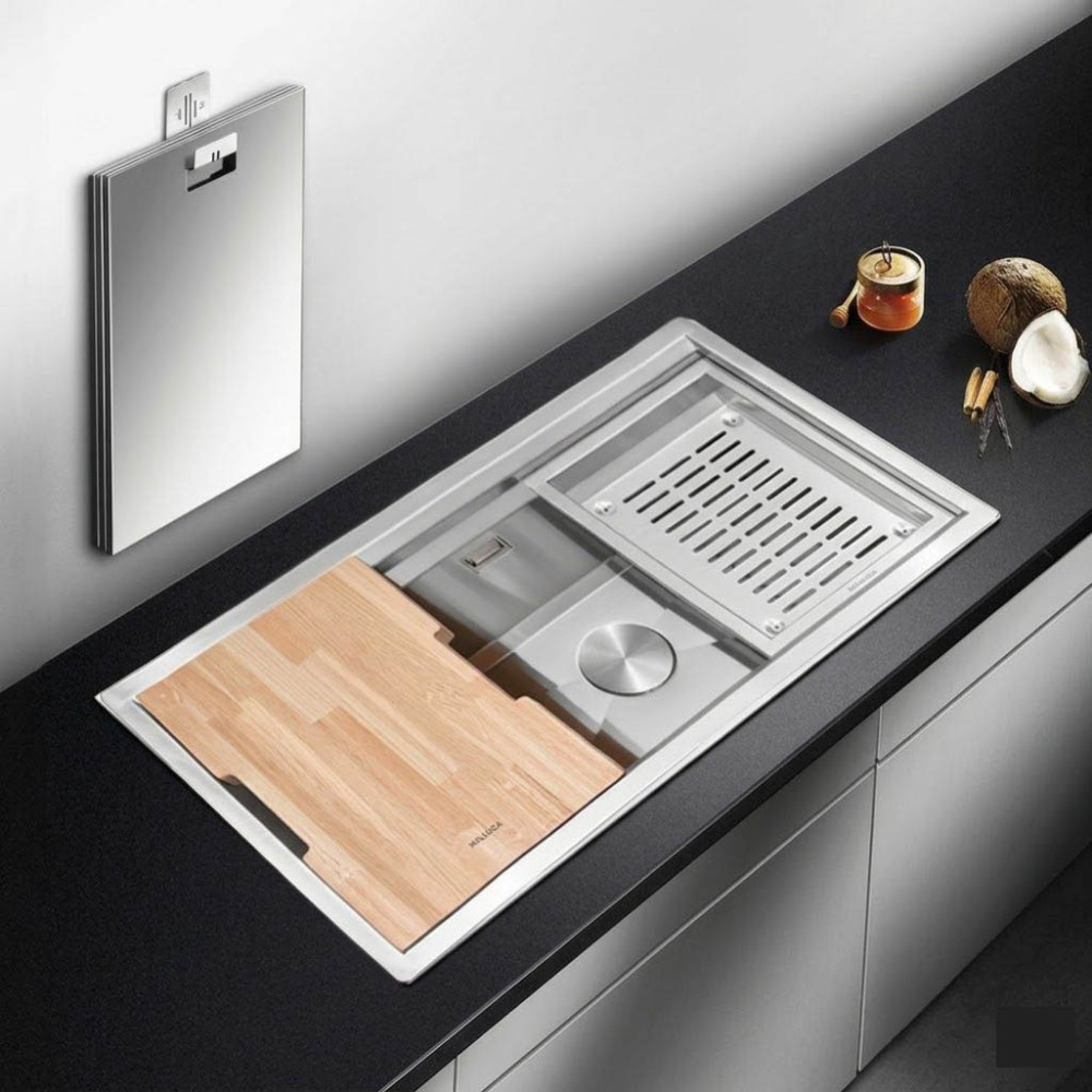 Chậu rửa chén Malloca Slide MS 781 - Hàng chính hãng