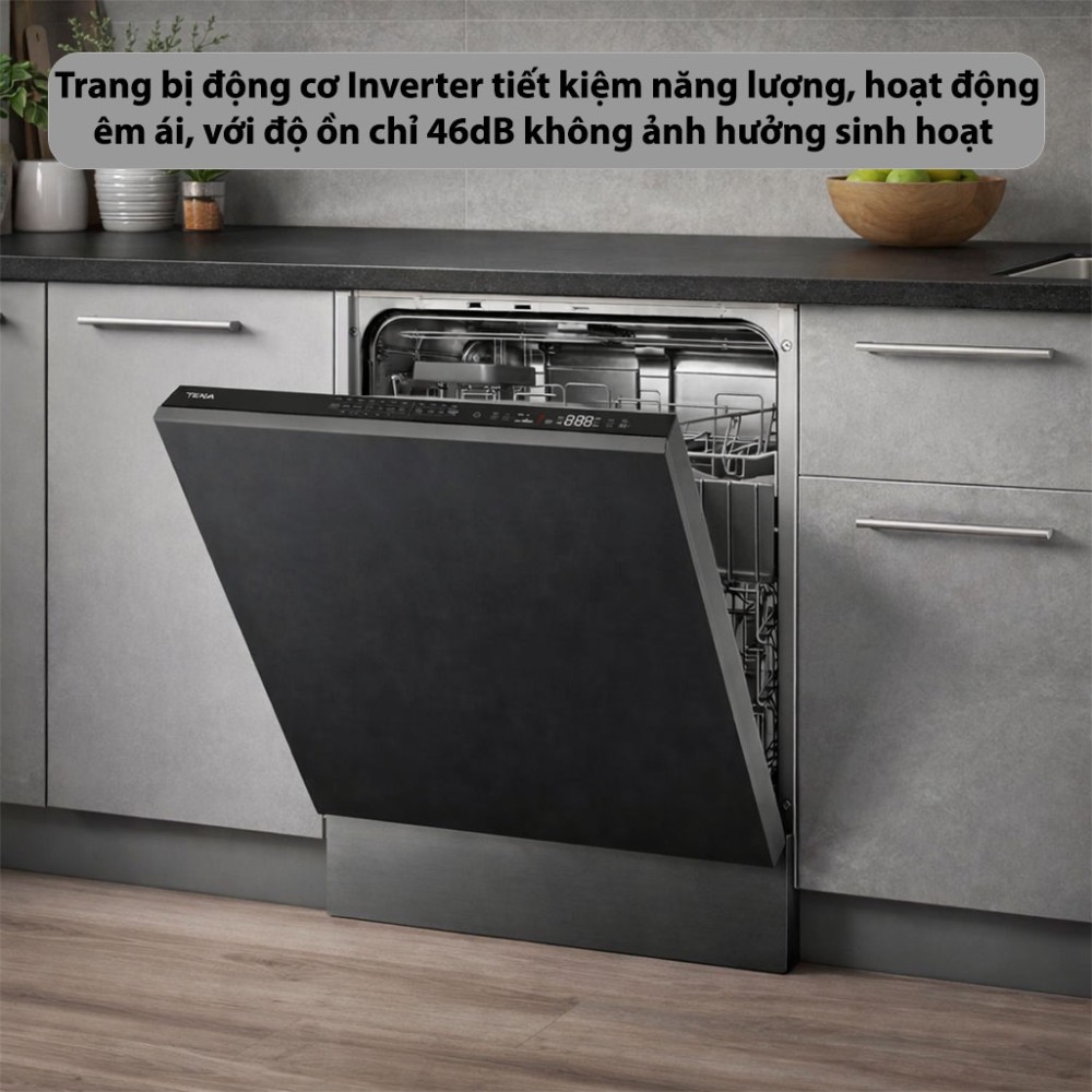 Máy rửa chén âm toàn phần Teka DFI-46750 - Hàng chính hãng