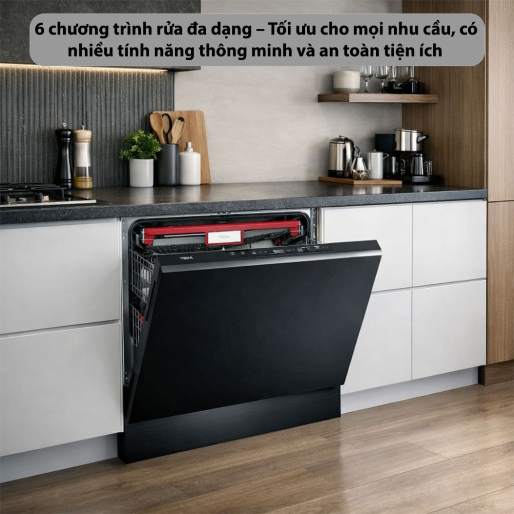 Máy rửa chén âm toàn phần Teka DFI-46760 - Hàng chính hãng