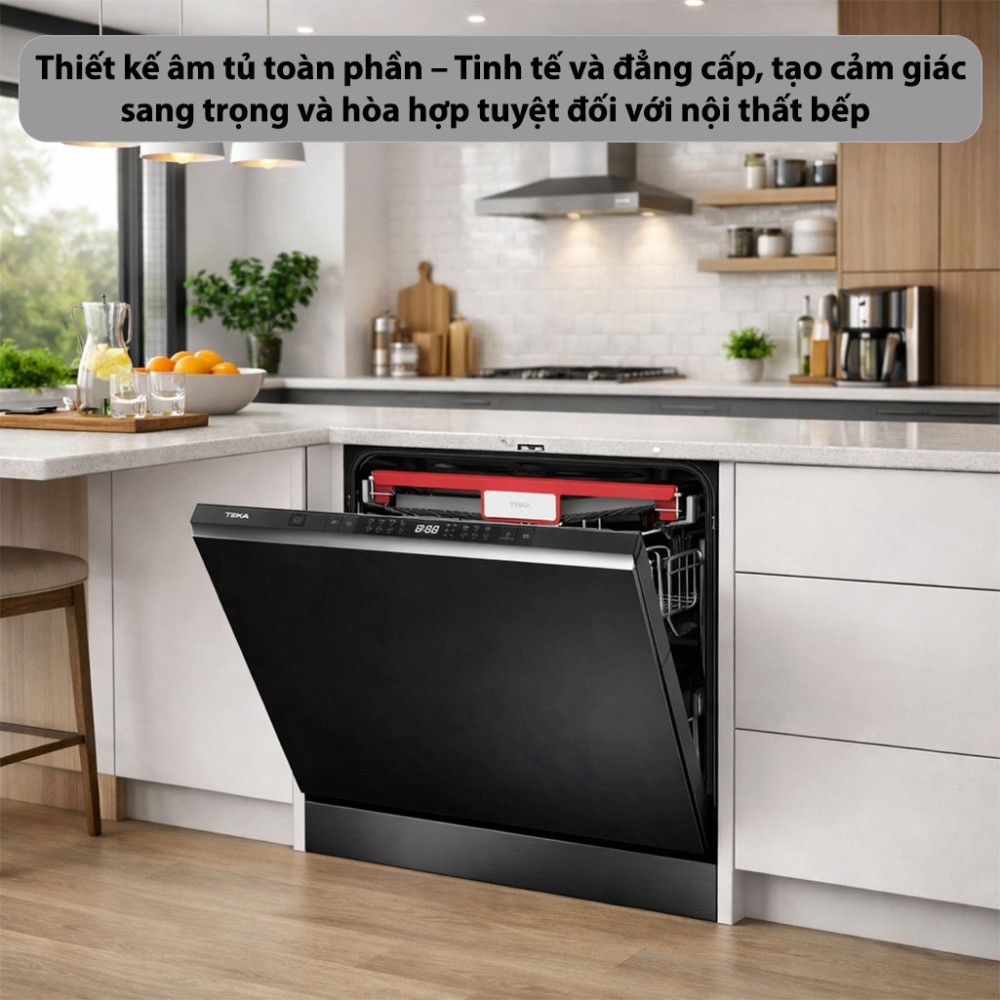 Máy rửa chén âm toàn phần Teka DFI-46960 - Hàng chính hãng