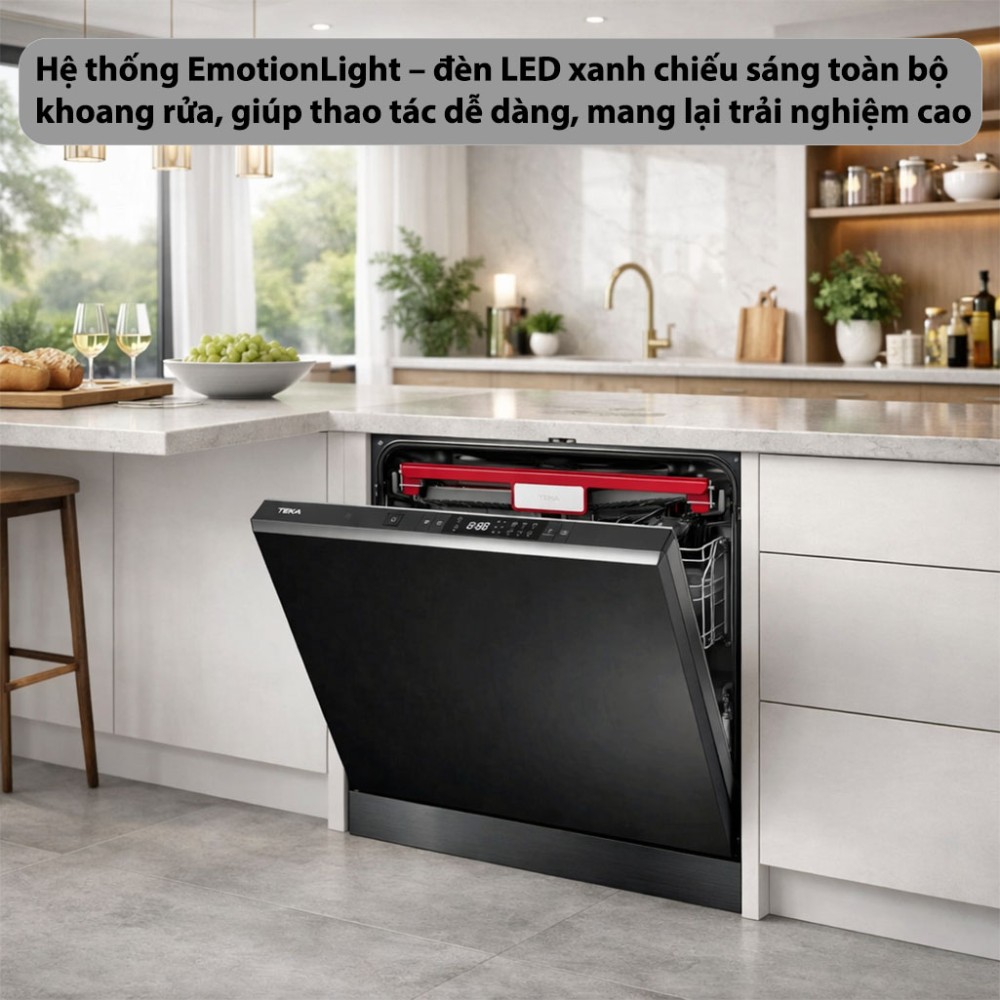 Máy rửa chén âm toàn phần Teka DFI-46960 - Hàng chính hãng