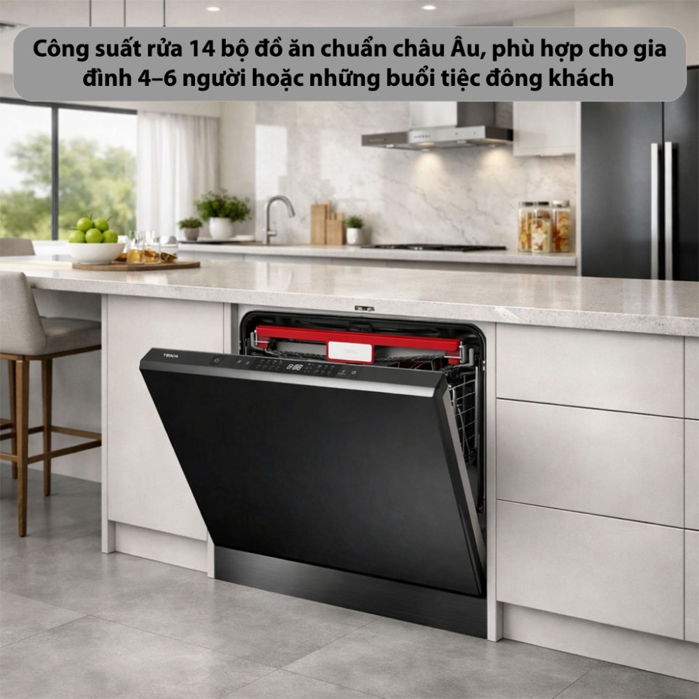 Máy rửa chén âm toàn phần Teka DFI-46960 - Hàng chính hãng