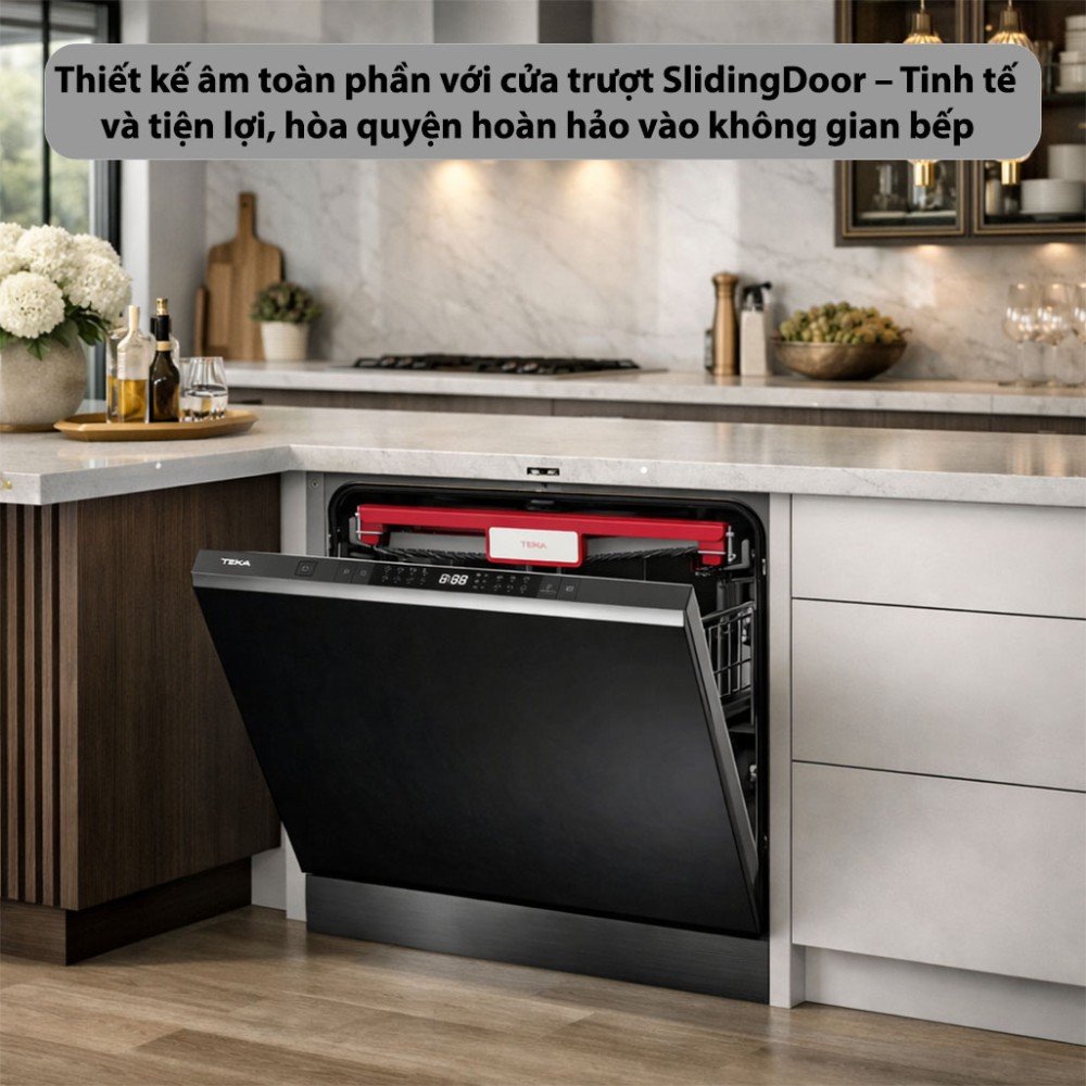 Máy rửa chén âm toàn phần Teka DFI-76960 - Hàng chính hãng