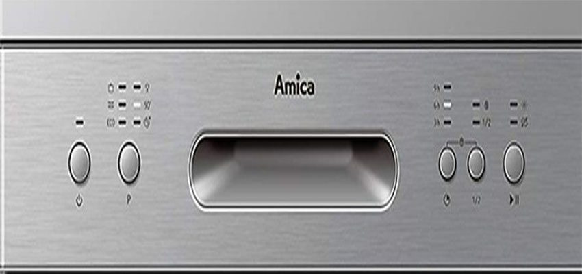 Bảng điều khiển của máy rửa chén Amica GSP14755E