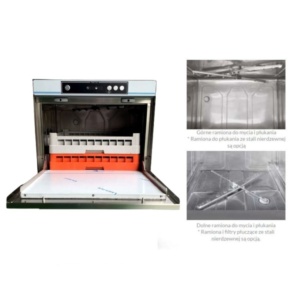 Máy rửa chén ly quầy bar Asber GM-500DD - Hàng chính hãng