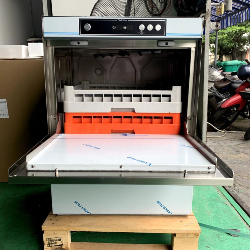 Máy rửa chén ly quầy bar Asber GM-500DD - Hàng chính hãng