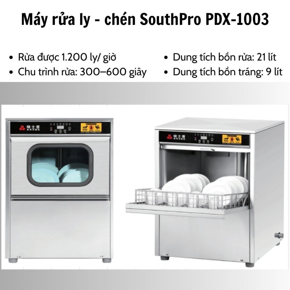 Máy rửa chén SouthPro PDX-1003 - Hàng chính hãng