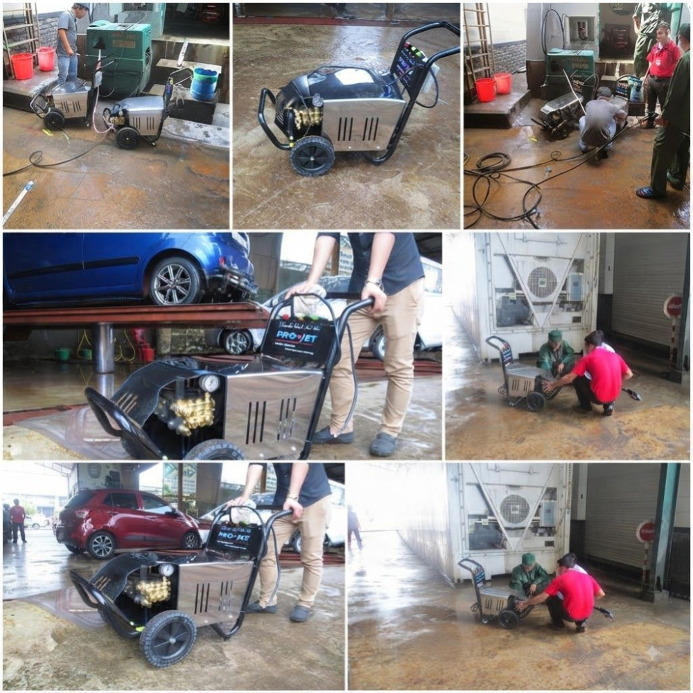 Máy rửa xe cao áp Projet P55-1518B3  - Hàng chính hãng