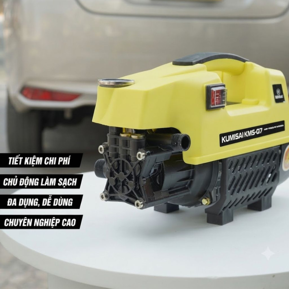 Máy rửa xe mini Kumisai KMS-Q7 - Hàng chính hãng