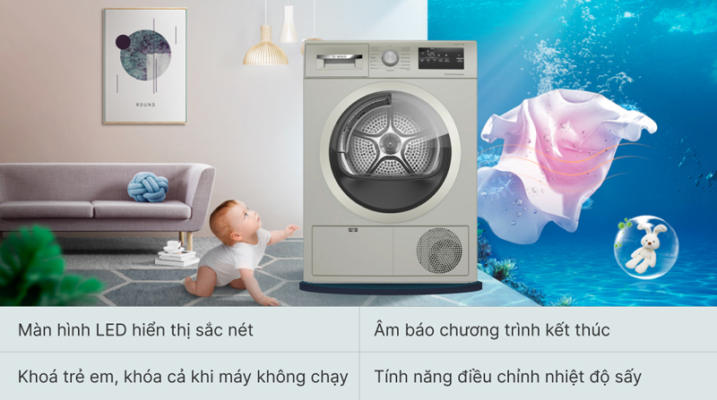 Có nhiều tính năng an toàn bảo vệ người dùng và thiết bị hiệu quả