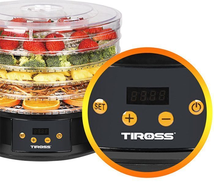 Tiross TS9682 có mạch hiển thị bằng đèn LED