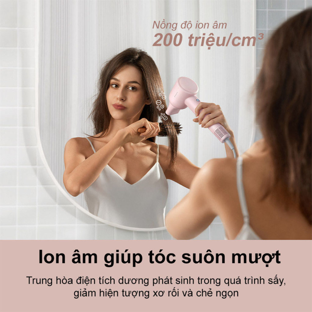 Máy sấy tóc Dreame Hair Dryer Gleam AHD12A - Hàng chính hãng