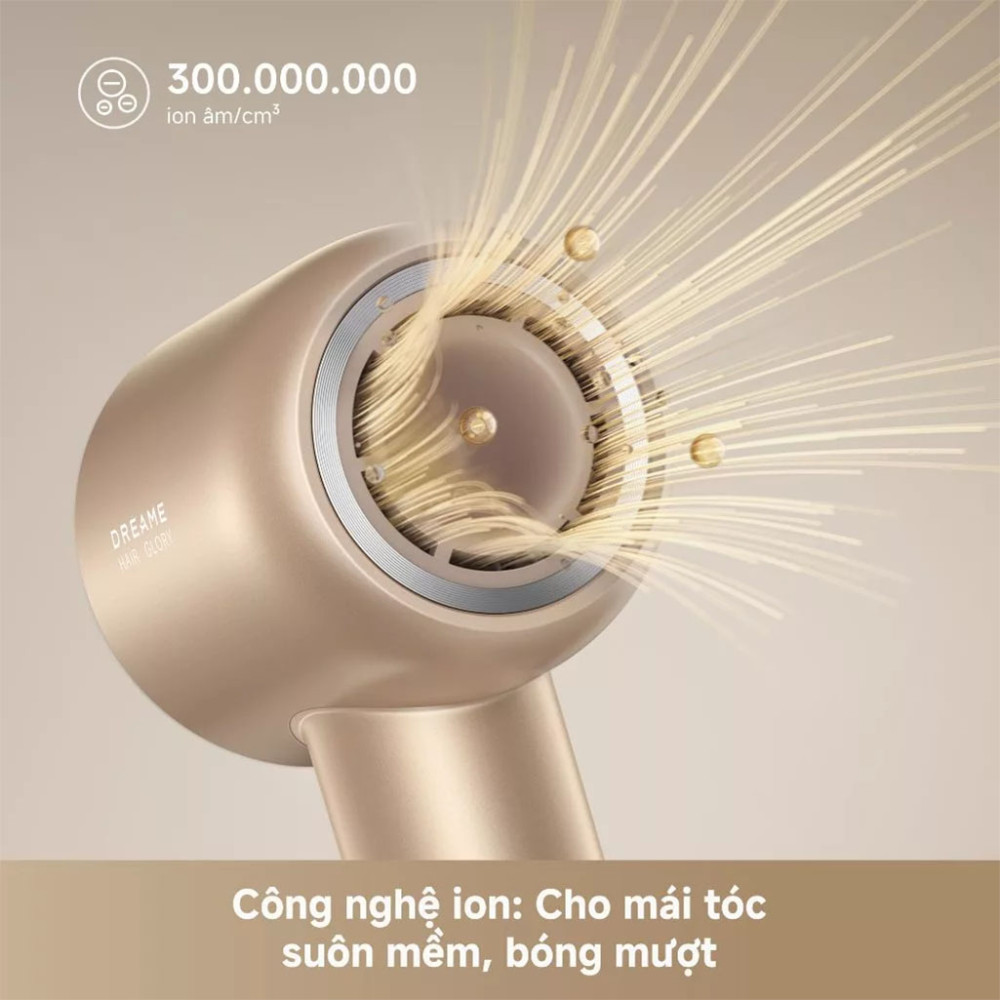 Máy sấy tóc Dreame Hair Glory Uni AHG20W - Hàng chính hãng