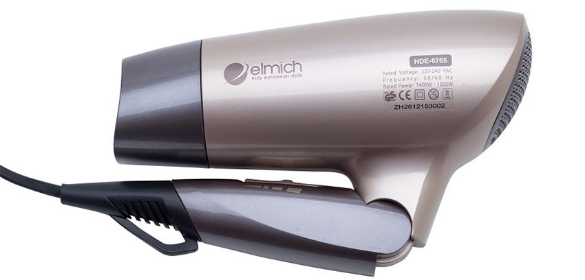 Máy sấy tóc Elmich HD-0765 với tay cầm có thể gấp gọn