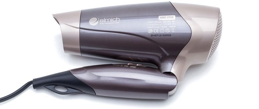 Máy sấy tóc Elmich HDE-0766 với tay cầm có thể gấp gọn