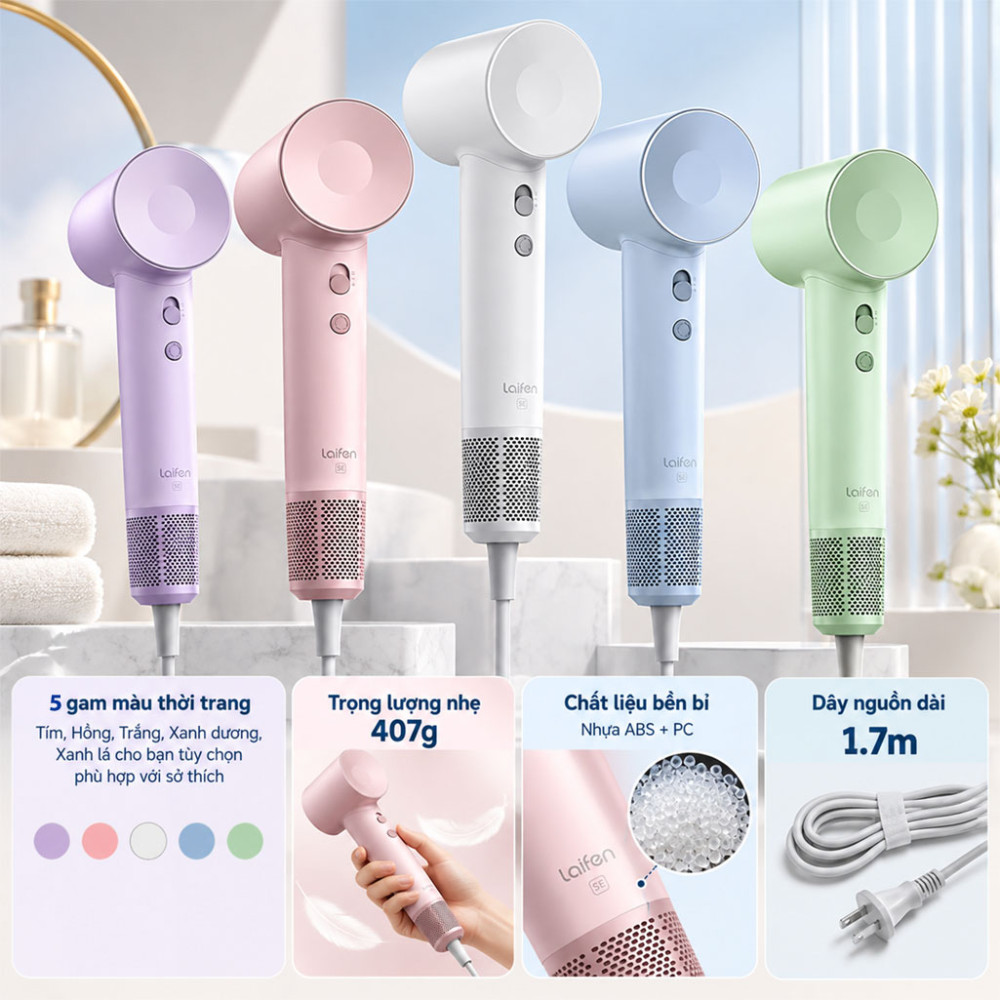 Máy sấy tóc Laifen SE - Hàng chính hãng