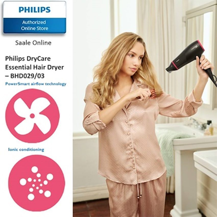 Chức năng của máy sấy tóc Philips BHD029