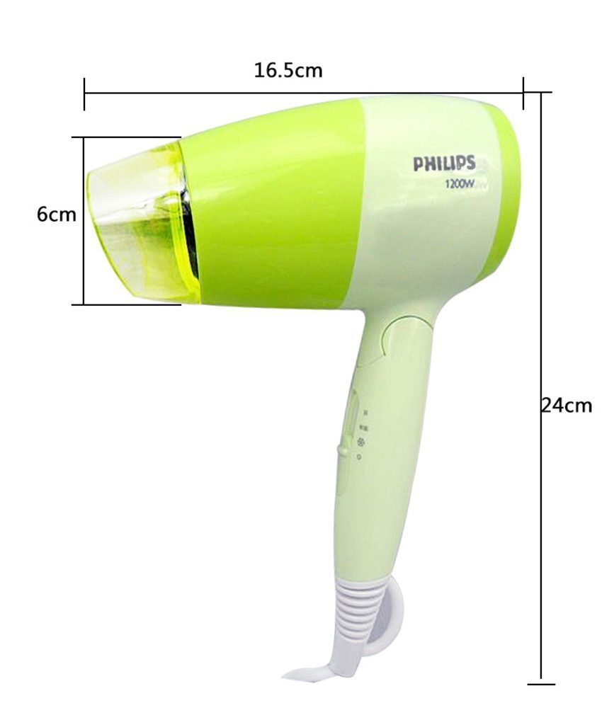 Máy sấy tóc cầm tay Philips BHC015 với kích thước gọn nhẹ