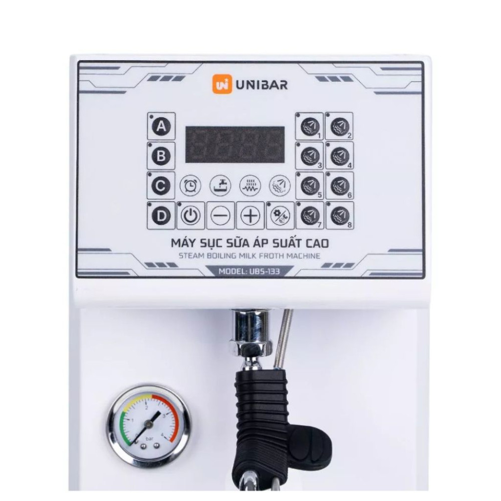 Máy sục sữa áp suất cao Unibar UBS-133 - Hàng chính hãng