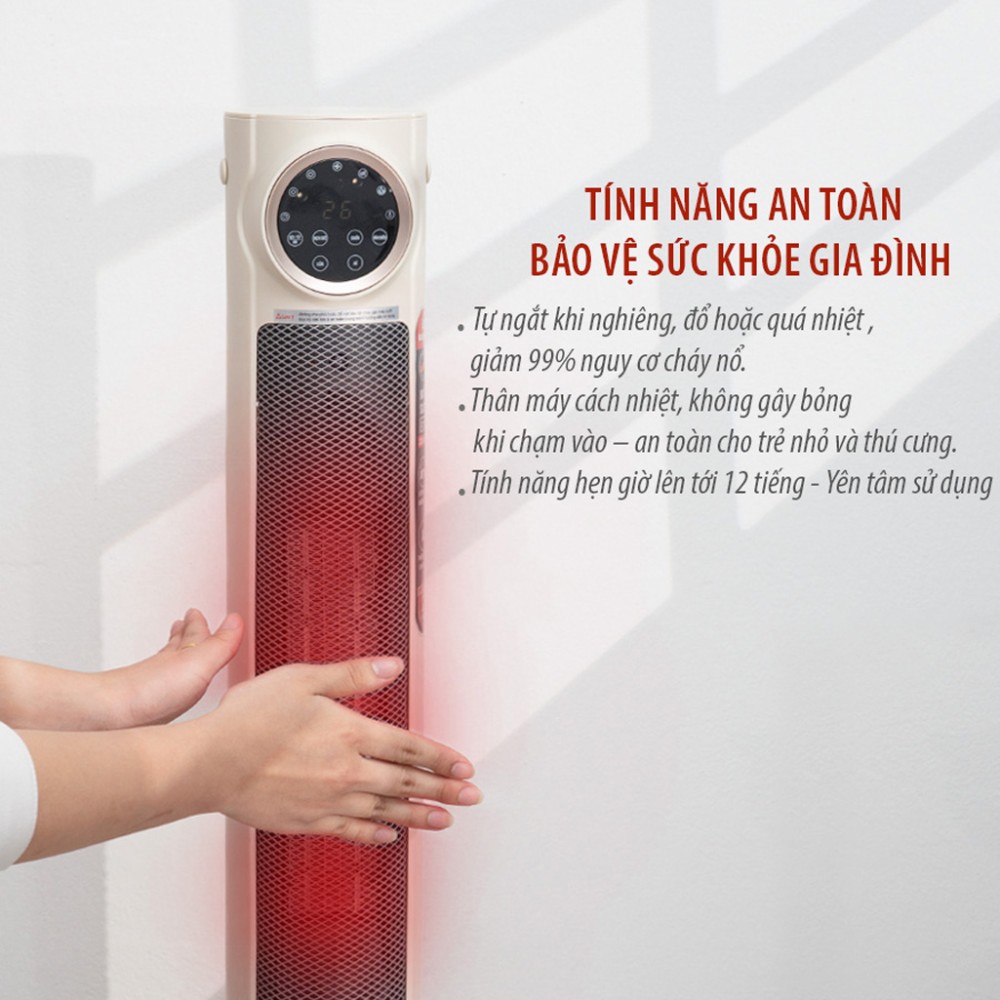 Máy sưởi gốm Kalpen E10 - Hàng chính hãng