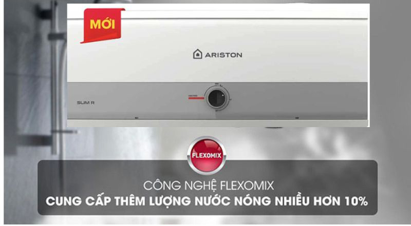 Công nghệ dẫn nước thông minh Flexomix, cung cấp thêm 10% nước nóng