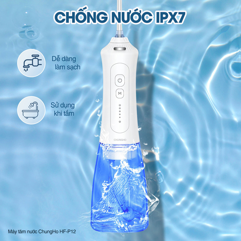  Máy có khả năng chống nước IPX7