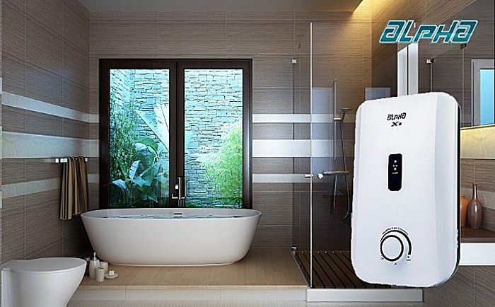 Máy tắm nước nóng Alpha X3E