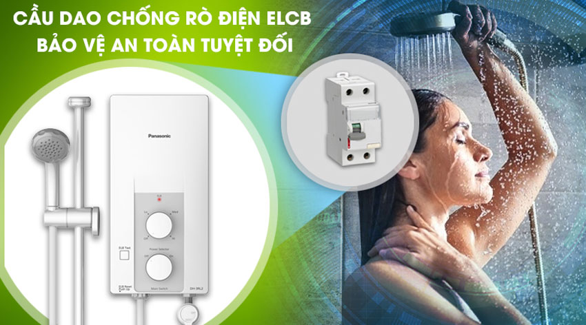 Đánh giá chi tiết máy tắm nước nóng Panasonic DH-3RL2VH