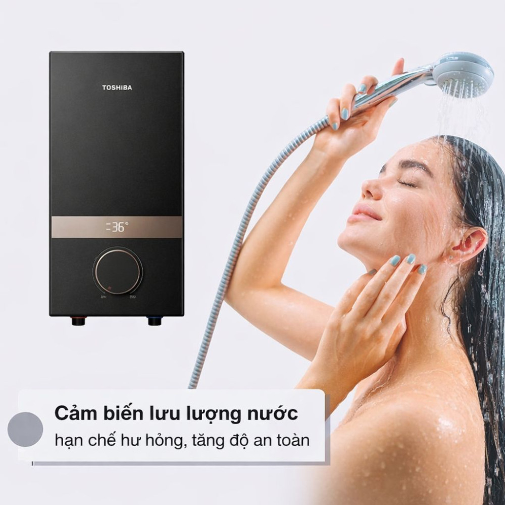 Máy nước nóng trực tiếp Toshiba TWH-45EMCPVN(K)-CB - Hàng chính hãng