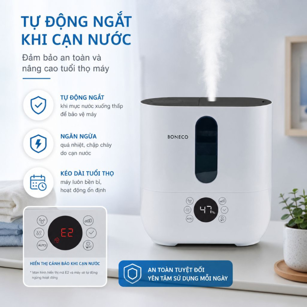Máy tạo ẩm Ultrasonic Boneco U350 - Hàng chính hãng