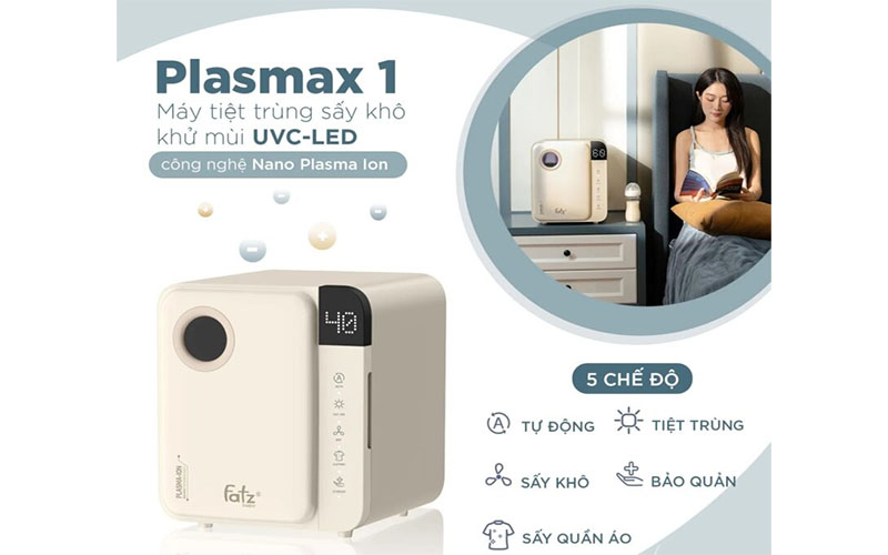 Máy tiệt trùng sấy khô khử nùi PLASMAX 1 Fatzbaby FB4725ZH