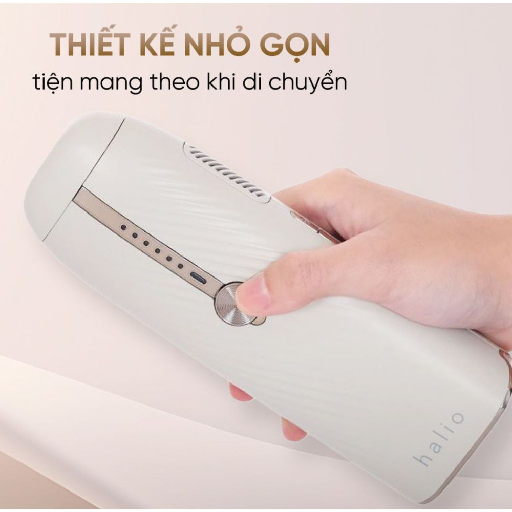 Máy triệt lông lạnh Sapphire Halio InfinityGlow Advanced IPL Sapphire Cooling Hair Removal Device - Hàng chính hãng