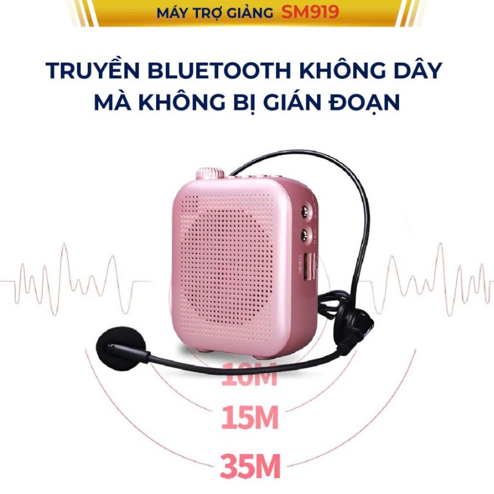 Máy trợ giảng không dây Sunrise SM-919  - Hàng chính hãng