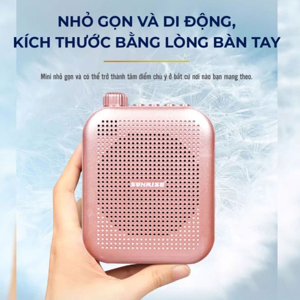 Máy trợ giảng không dây Sunrise SM-919  - Hàng chính hãng